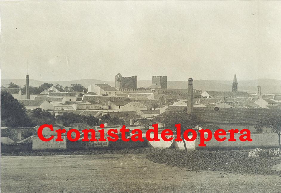 Vista de Lopera desde el Cerro de San Cristóbal. Año 1930. Foto gentileza Familia Valcárcel
