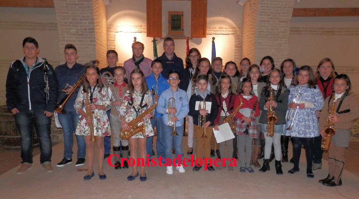Los Conciertos de Cámara a cargo de los Educandos y Componentes de la Asociación Musical Pedro Morales abren los actos del Día de Santa Cecilia, Patrona de la Música en Lopera