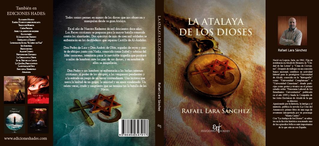 El día 13 de Febrero a las 19 horas se presenta en Alcalá de Henares el segundo libro del loperano Rafael Lara Sánchez bajo el título de La Atalaya de los Dioses