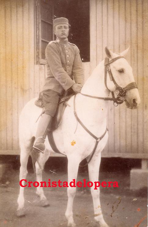El Loperano  Pedro Casado Corpas que participó en la Guerra de Marruecos en 1921.