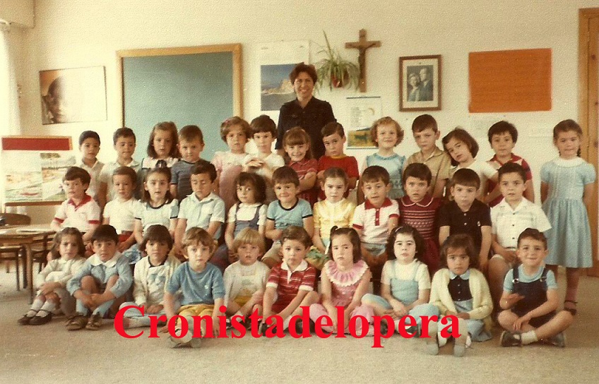 Escuela de párvulos Dª Pilar Bellido Navarro. Año 1984