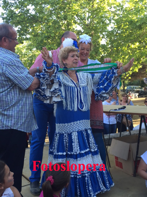 La Loperana Carmela García Delgado fue nombrada ayer Mis Romería San Isidro Labrador Lopera 2015.
