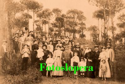 Excursión de Loperanos a Sierra Morena en 1916