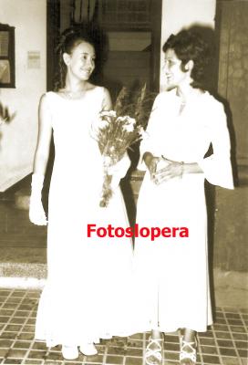 La Reinas Mayores de la Feria de Los Cristos de Lopera. Mª José Palomo Marín (1971) e Isabel Mª Haro Artero (1970)