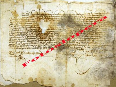 El Documento más antiguo del Archivo Histórico Municipal de Lopera que data del año 1469 hoy en el Día Internacional de los Archivos.