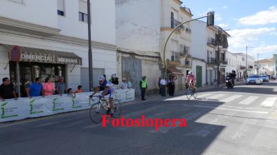 La II Etapa Arjona-Alcaudete de la Ruta Ciclista de los Castillos y las Batallas de Jaén pasó por Lopera. Dos corredores llegaron en solitario a la Meta Volante de Lopera