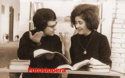 Un recuerdo a las Maestras Dª María Digna Martínez Hortal y Dª Rosa Vara Rubio. Curso 1964.