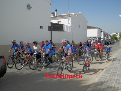 Otras fotos del V Día de la Bicicleta en Lopera