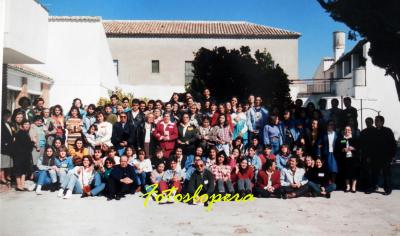 Participantes en el II Encuentro Arciprestal de Catequistas. Lopera 23-10-1993